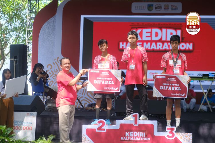 Race photo from Kediri Half Marathon 2025