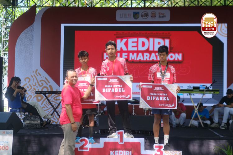 Race photo from Kediri Half Marathon 2025