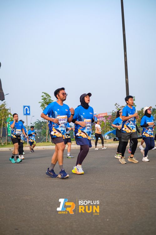 Race photo from ISOPlus Run 2024 Jakarta
