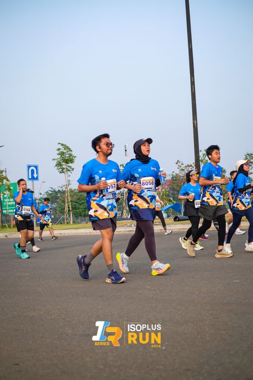 Race photo from ISOPlus Run 2024 Jakarta