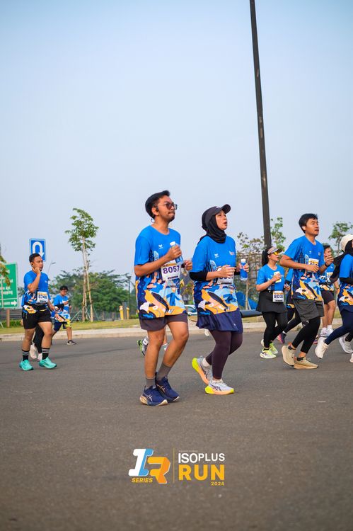 Race photo from ISOPlus Run 2024 Jakarta