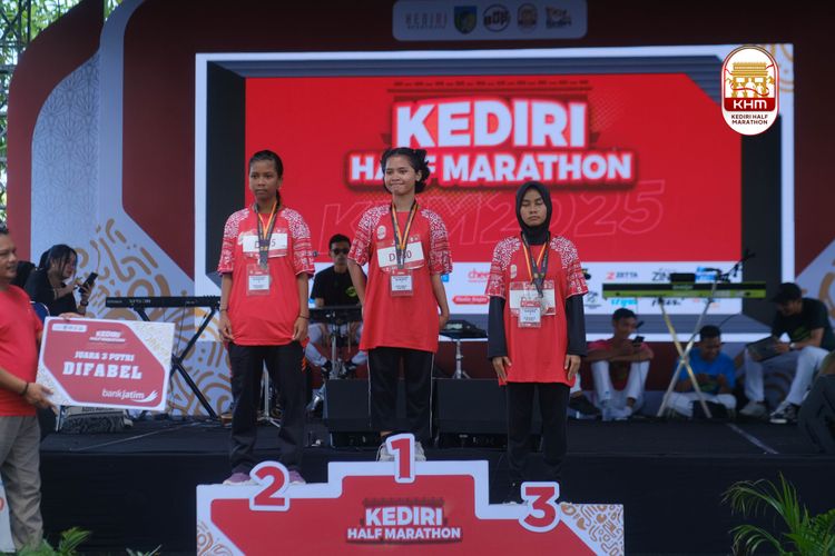 Race photo from Kediri Half Marathon 2025