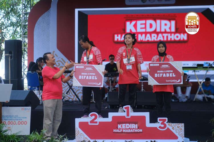 Race photo from Kediri Half Marathon 2025