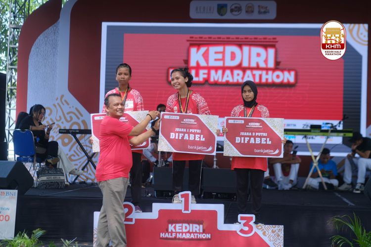 Race photo from Kediri Half Marathon 2025