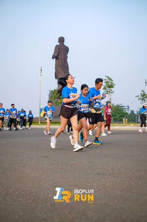 Race photo from ISOPlus Run 2024 Jakarta