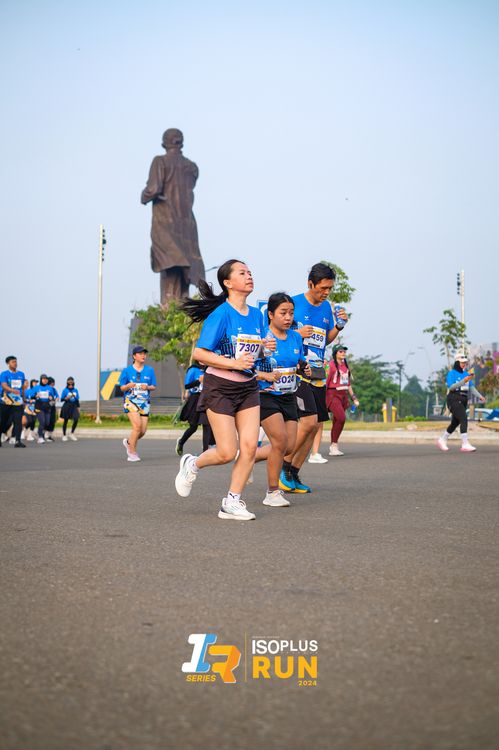 Race photo from ISOPlus Run 2024 Jakarta