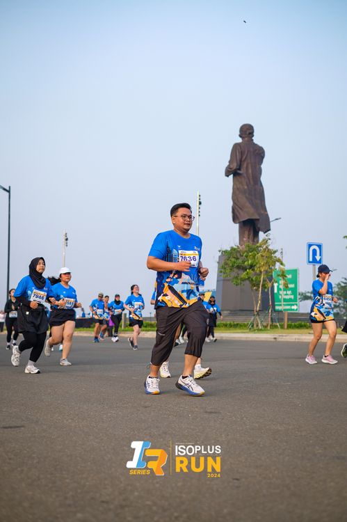Race photo from ISOPlus Run 2024 Jakarta
