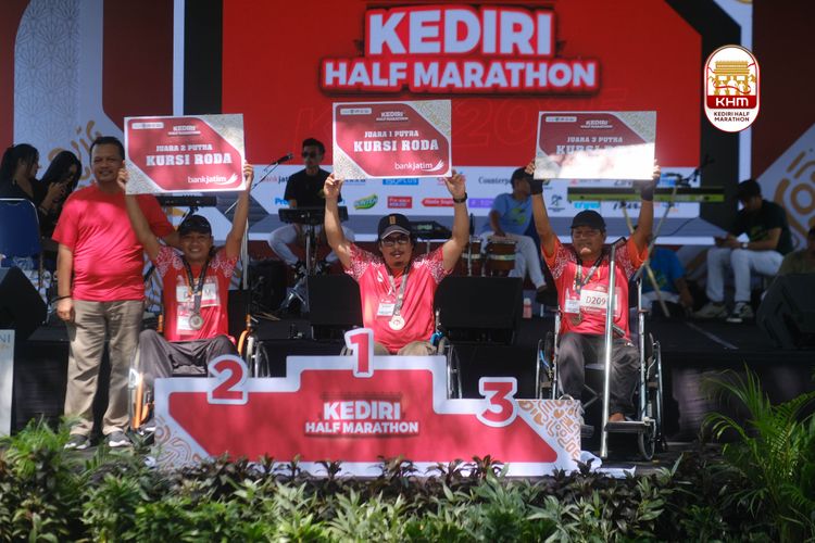 Race photo from Kediri Half Marathon 2025
