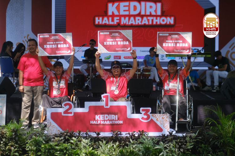 Race photo from Kediri Half Marathon 2025