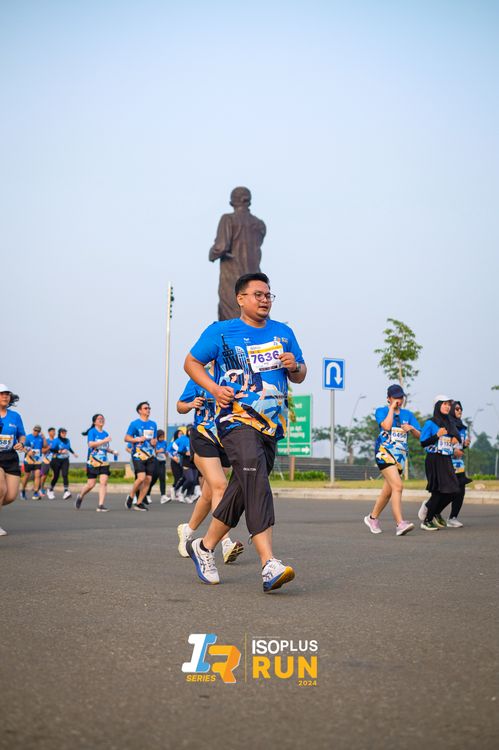 Race photo from ISOPlus Run 2024 Jakarta