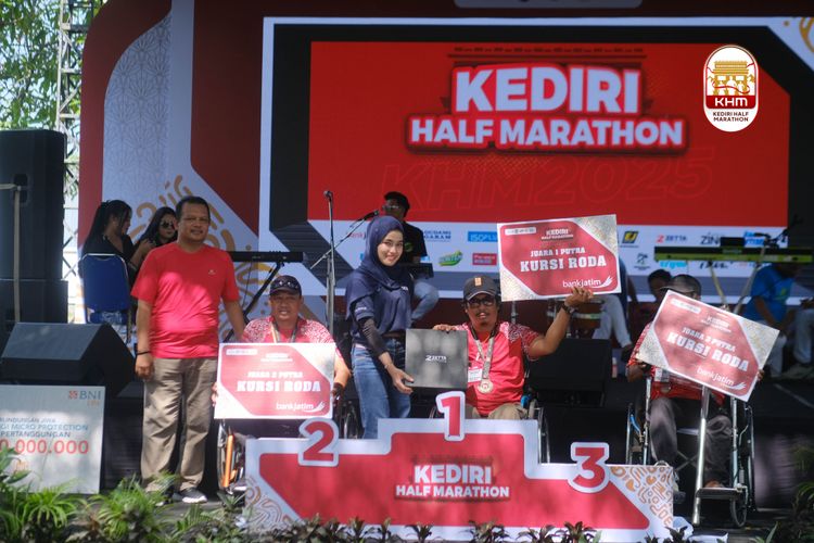 Race photo from Kediri Half Marathon 2025