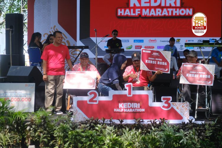 Race photo from Kediri Half Marathon 2025