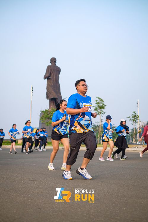 Race photo from ISOPlus Run 2024 Jakarta