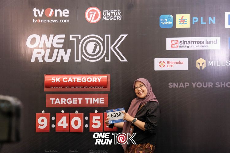 Race photo from ONE RUN 10K 2025