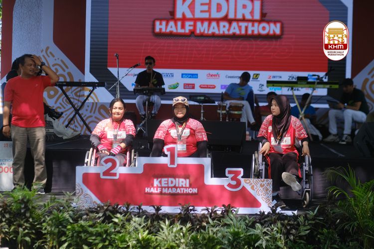 Race photo from Kediri Half Marathon 2025