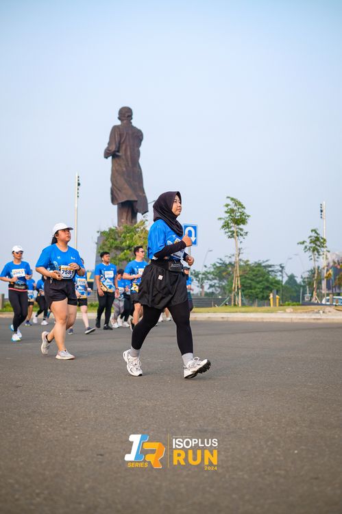 Race photo from ISOPlus Run 2024 Jakarta