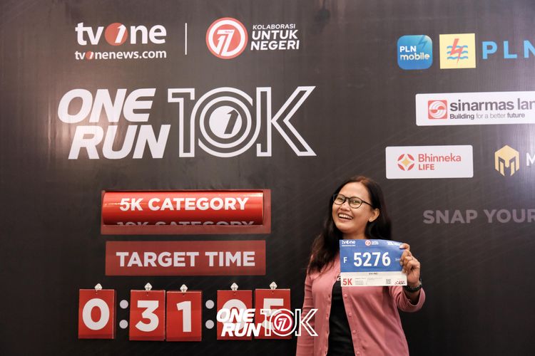 Race photo from ONE RUN 10K 2025