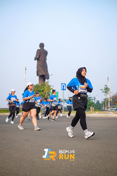 Race photo from ISOPlus Run 2024 Jakarta