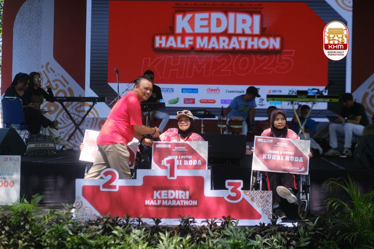 Race photo from Kediri Half Marathon 2025