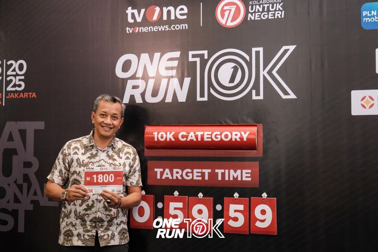 Race photo from ONE RUN 10K 2025