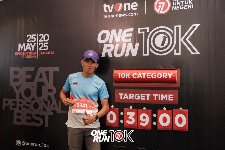 Race photo from ONE RUN 10K 2025