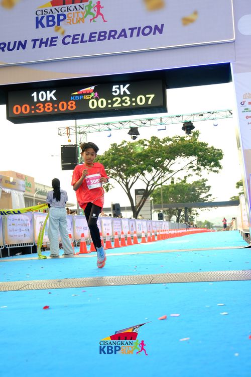 Race photo from CISANGKAN KBP CITY RUN 2025