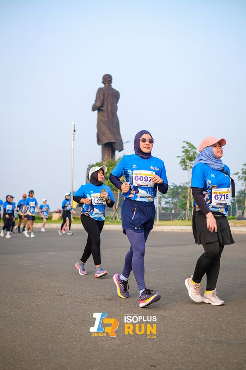 Race photo from ISOPlus Run 2024 Jakarta