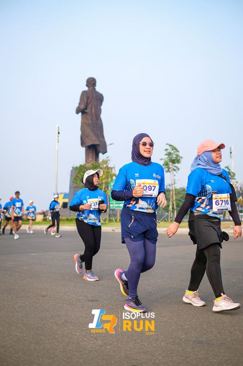 Race photo from ISOPlus Run 2024 Jakarta