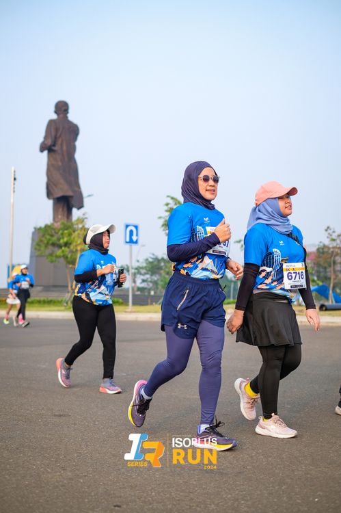 Race photo from ISOPlus Run 2024 Jakarta