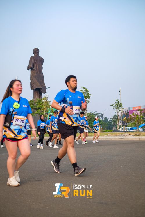 Race photo from ISOPlus Run 2024 Jakarta