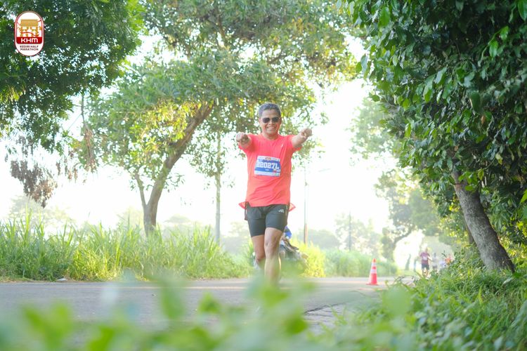Race photo from Kediri Half Marathon 2024