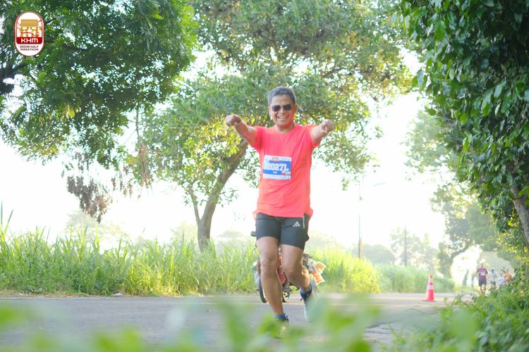 Race photo from Kediri Half Marathon 2024