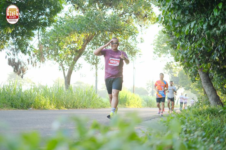 Race photo from Kediri Half Marathon 2024