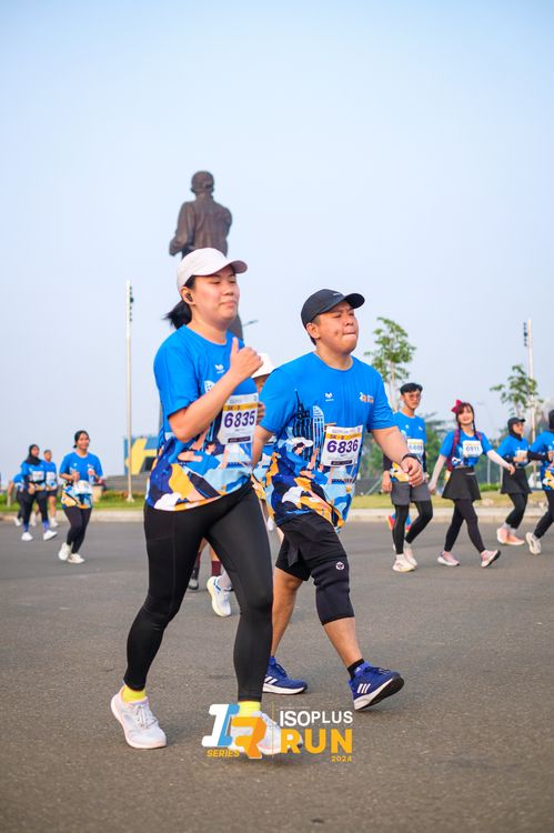 Race photo from ISOPlus Run 2024 Jakarta