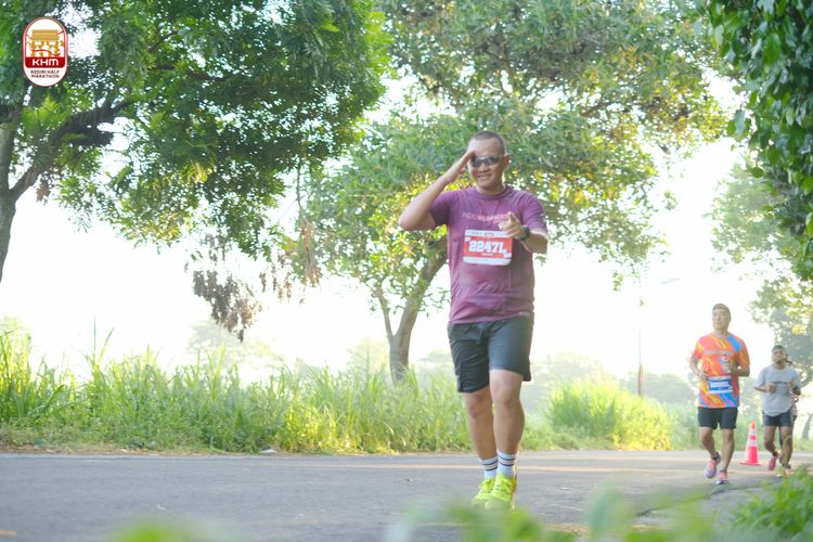 Race photo from Kediri Half Marathon 2024