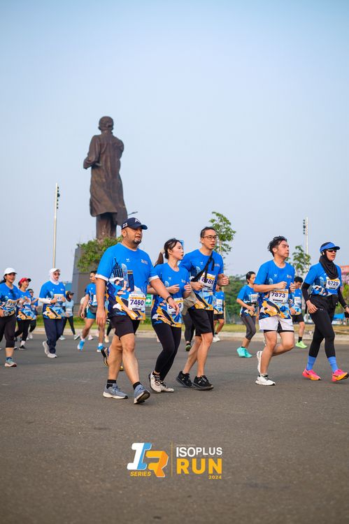 Race photo from ISOPlus Run 2024 Jakarta