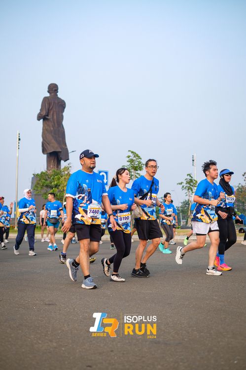 Race photo from ISOPlus Run 2024 Jakarta