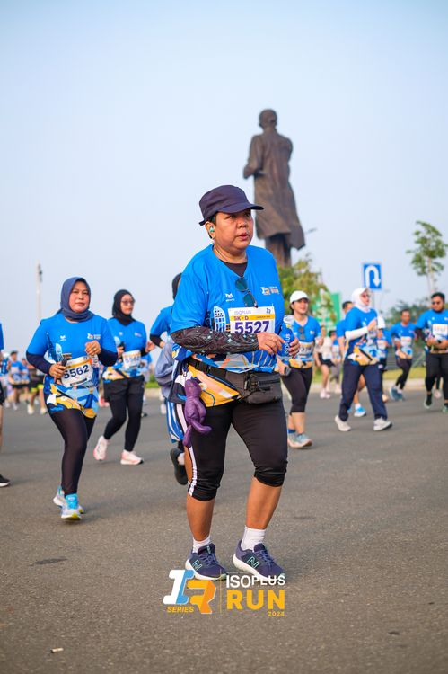 Race photo from ISOPlus Run 2024 Jakarta