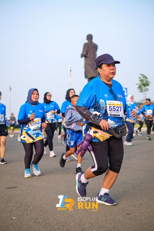 Race photo from ISOPlus Run 2024 Jakarta