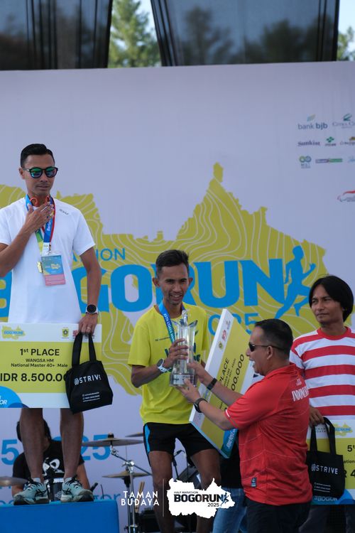 Race photo from Taman Budaya x BOGORUN 2025