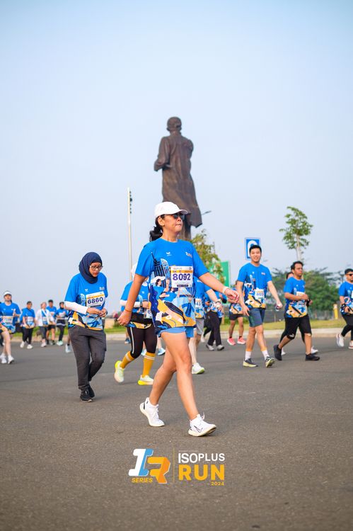 Race photo from ISOPlus Run 2024 Jakarta
