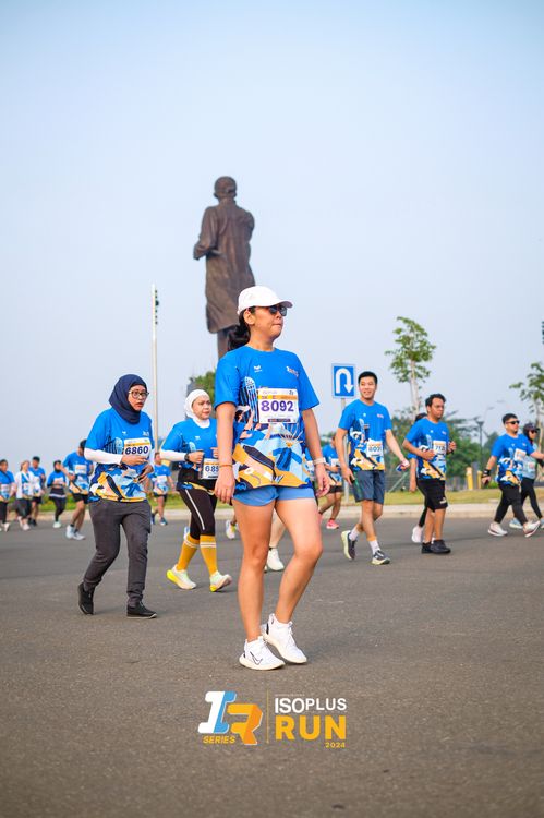 Race photo from ISOPlus Run 2024 Jakarta