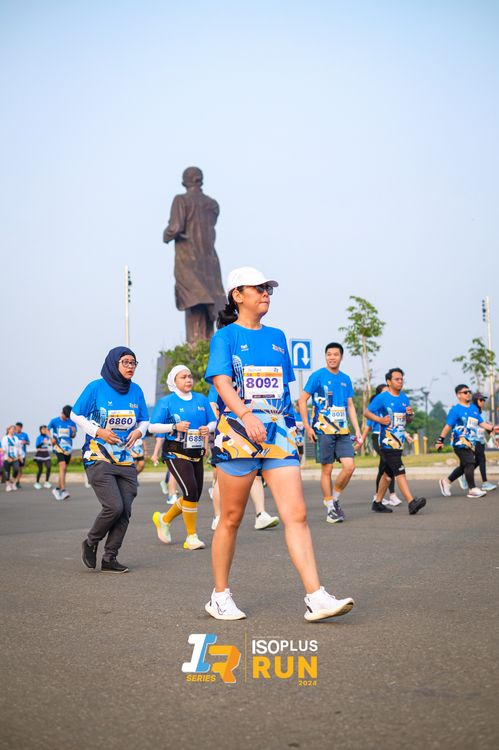 Race photo from ISOPlus Run 2024 Jakarta