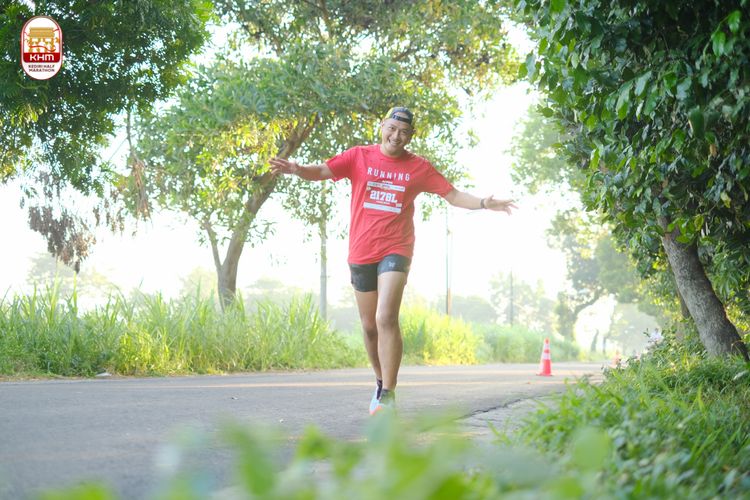 Race photo from Kediri Half Marathon 2024