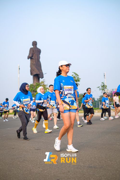 Race photo from ISOPlus Run 2024 Jakarta