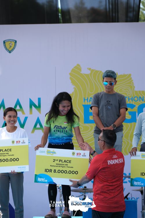 Race photo from Taman Budaya x BOGORUN 2025