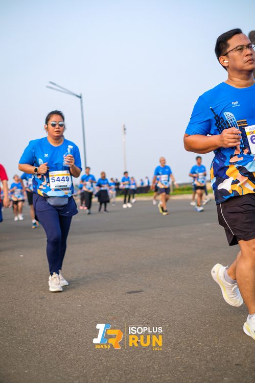 Race photo from ISOPlus Run 2024 Jakarta