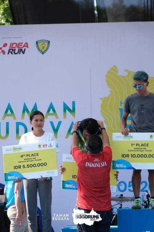 Race photo from Taman Budaya x BOGORUN 2025