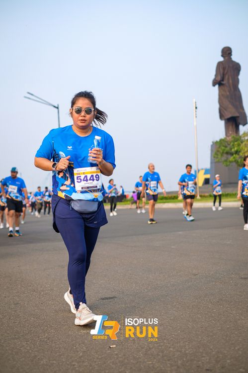 Race photo from ISOPlus Run 2024 Jakarta