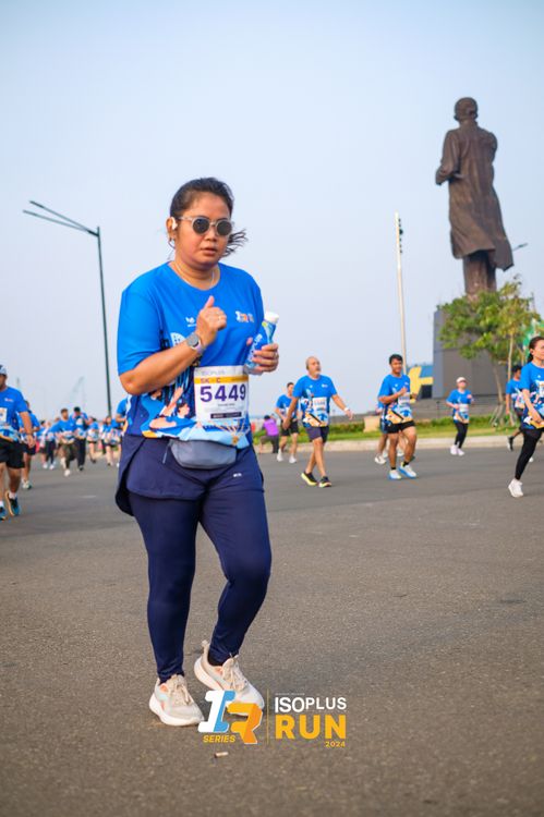 Race photo from ISOPlus Run 2024 Jakarta